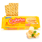 Load image into Gallery viewer, Crakeñas Butter Crackers - Stack 11.4 Oz

