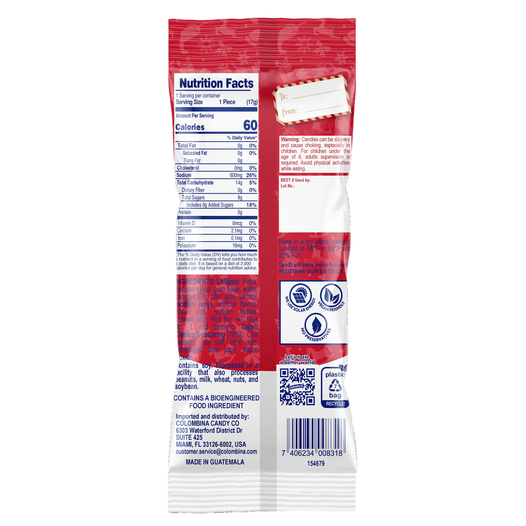 Bon Bon Bum with Tajin Christmas Edition