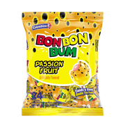 Front view of Bon Bon Bum Passion Fruit 24 counts