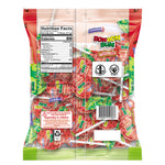 Load image into Gallery viewer, Back package of Bon Bon Bum Watermelon 24 pieces individually wrapped pops per bag.
