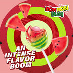 Load image into Gallery viewer, An intense flavor boom: Watermelon Bon Bon Bum 24 pieces individually wrapped.
