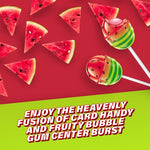 Load image into Gallery viewer, Watermelon Lollipops| Bon Bon Bum 48 Ct
