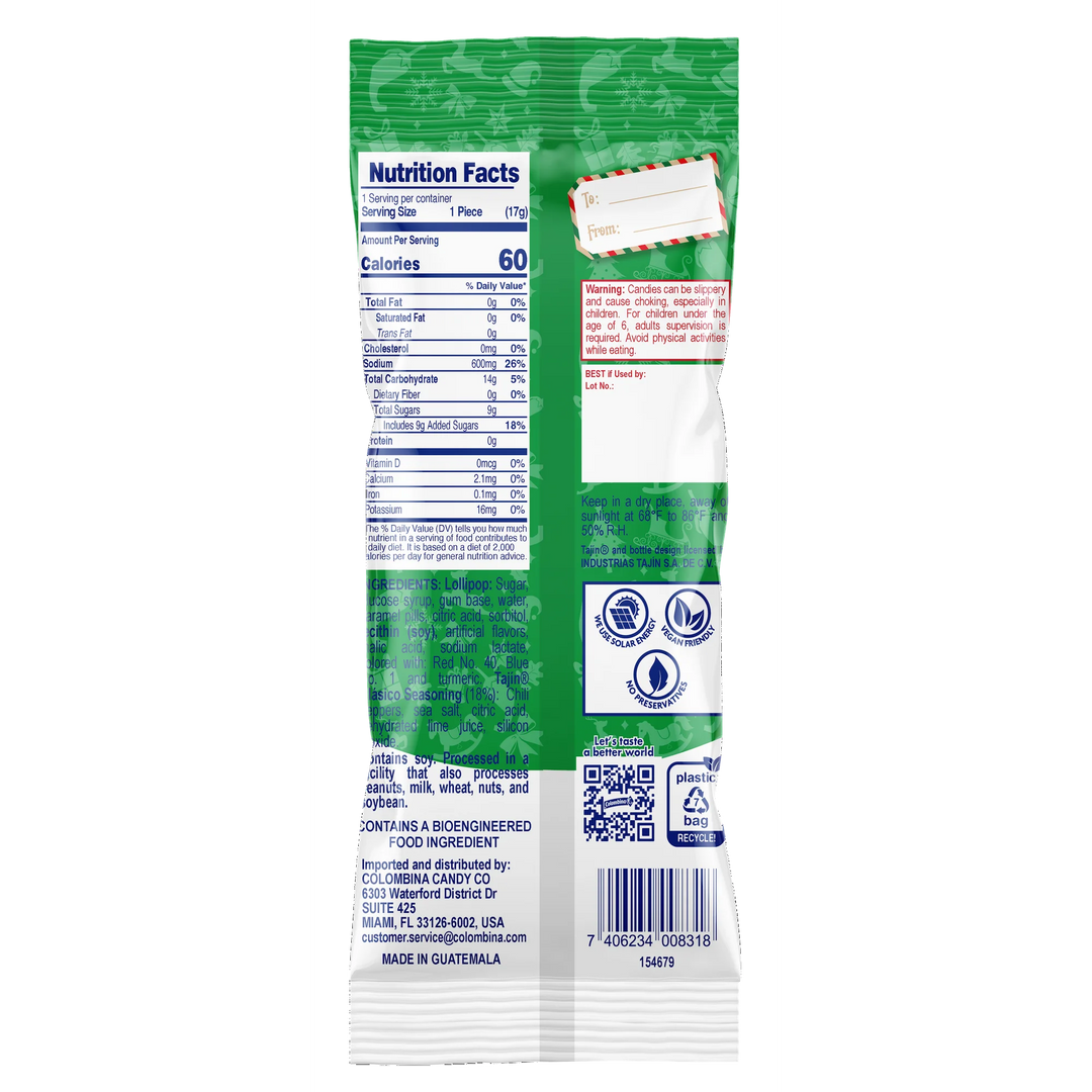 Bon Bon Bum with Tajin Christmas Edition