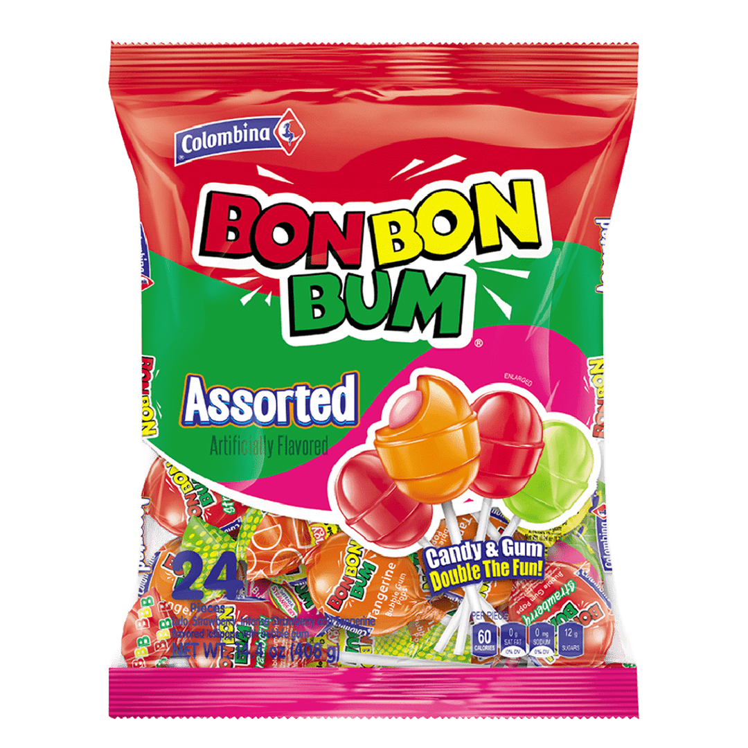 Bon Bon Bum Assorted | 24 Ct - Colombina