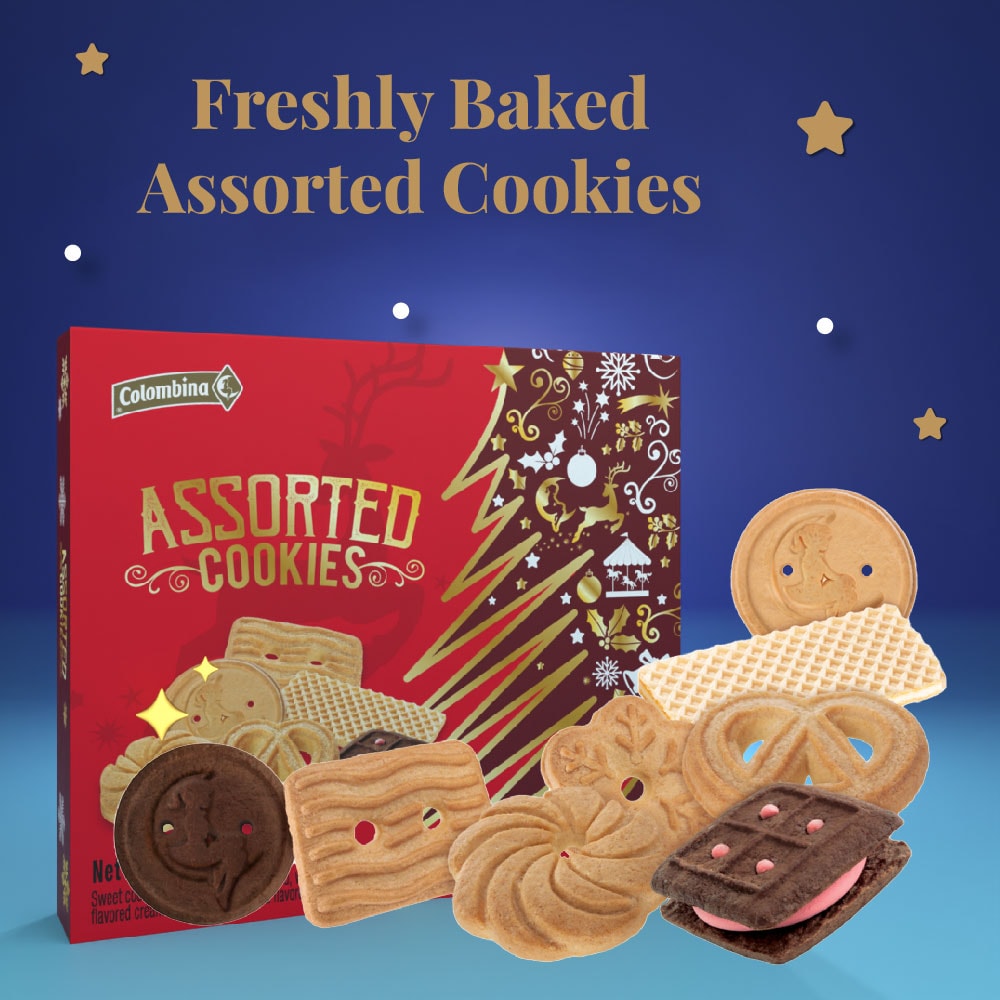 Assorted Cookies Box 14oz 12 pack