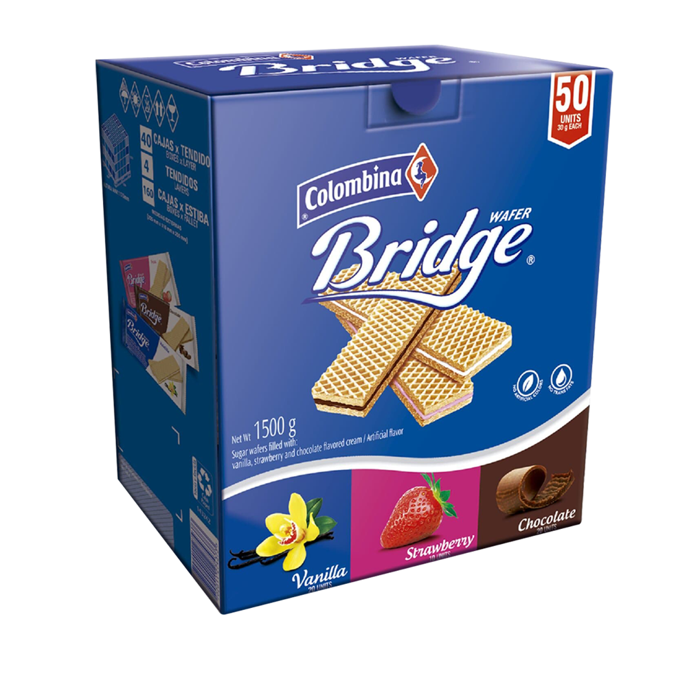 Bridge Multipack Vanilla, Strawberry, Chocolate
