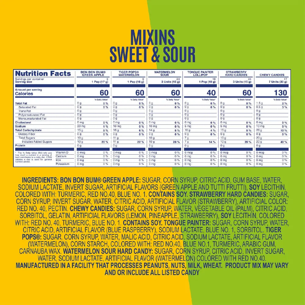 Mixins Sweet N' Sour Product vendor