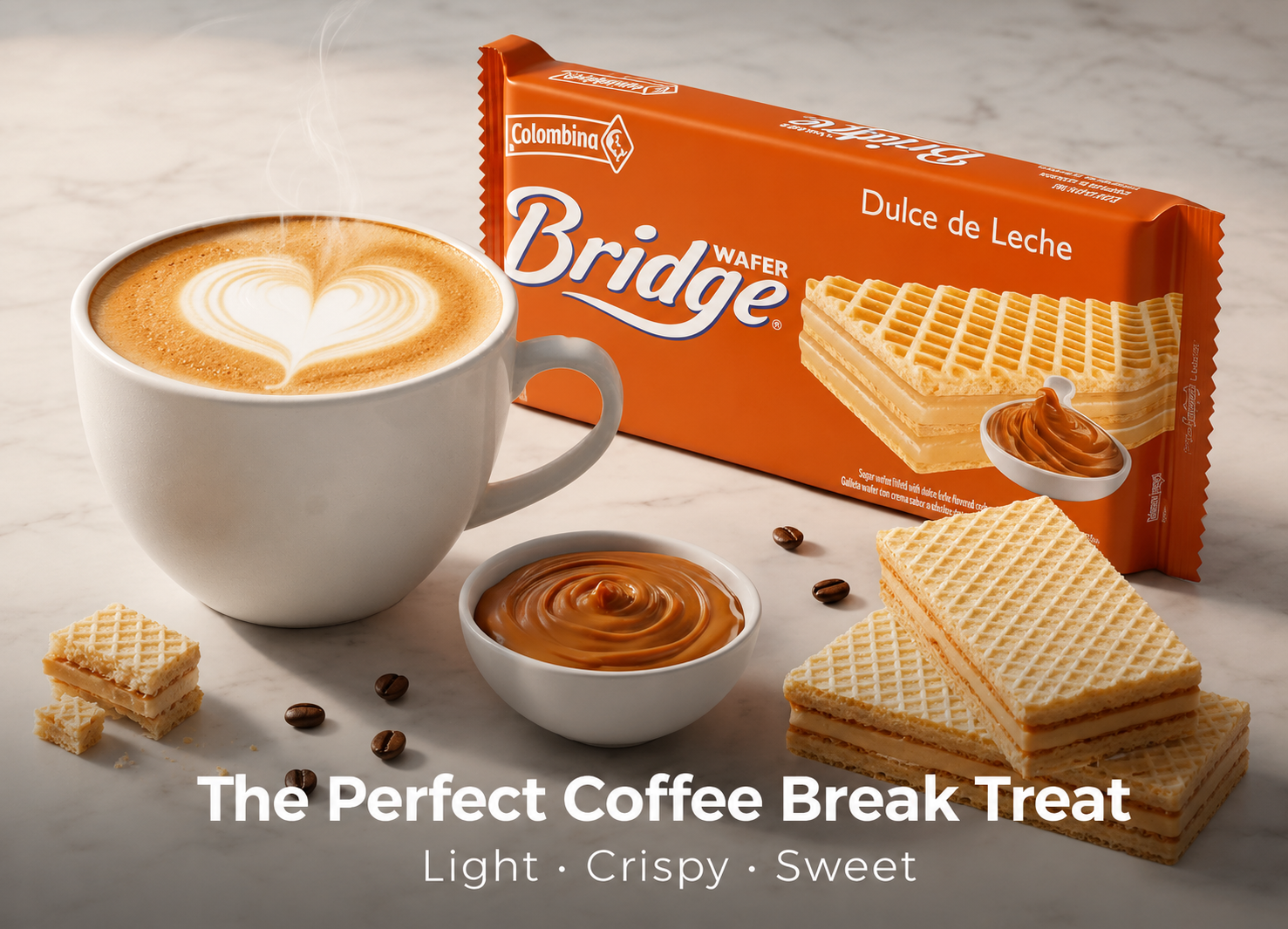Bridge Wafer Cookies - Colombina