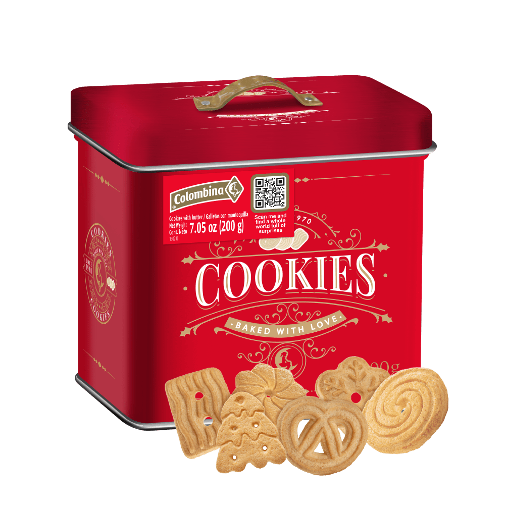 Christmas Cookie Tins – Colombina