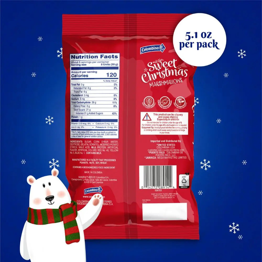 Sweet Christmas Marshmallows