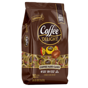 Front package viewof Coffee Delight Coffee Hard Candy Coffee hard candy made in Colombia with real coffee since 1976. 