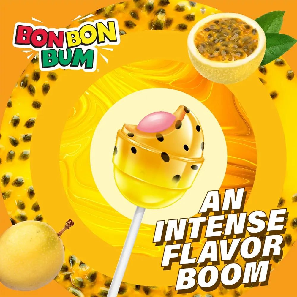 Bon Bon Bum Passion Fruit Colombina