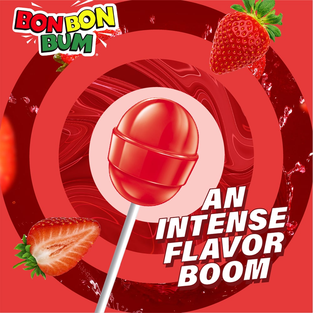 Bon Bon Bum Strawberry x 24