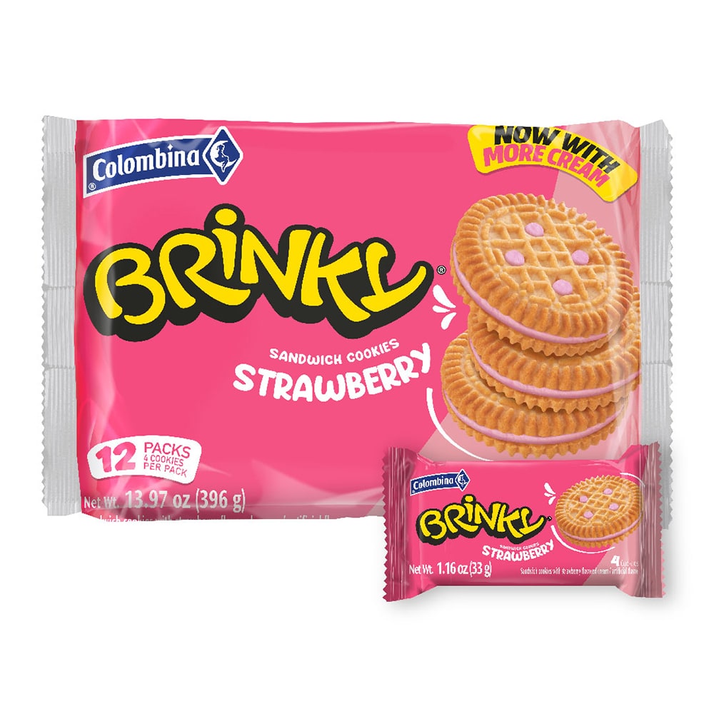 Brinky Strawberry Cookies