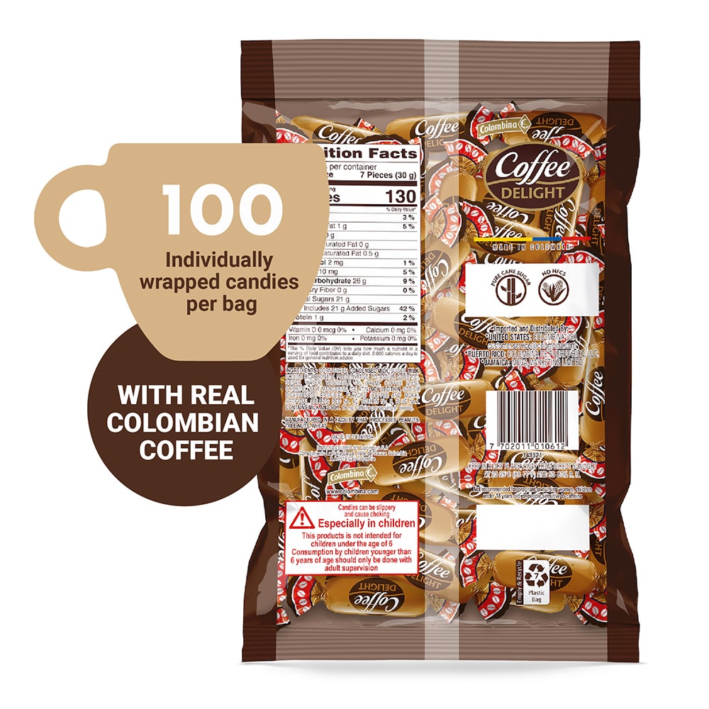 Coffee Delight Chewy Candy | 100 Ct
