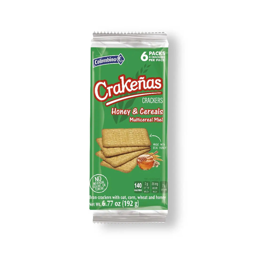 Crakeñas Multigrain and Honey Crackers