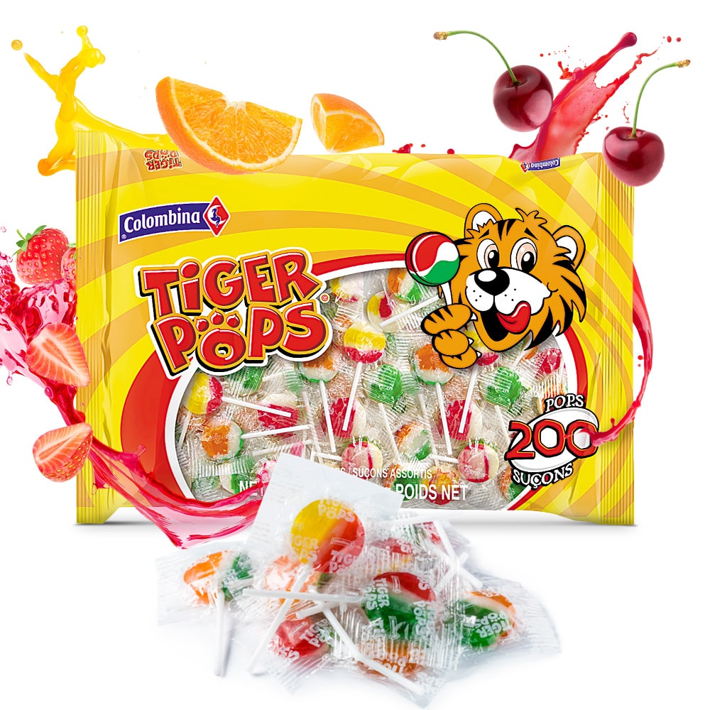 Tiger Pops Classic Pops Bulk | 200 Ct Product vendor