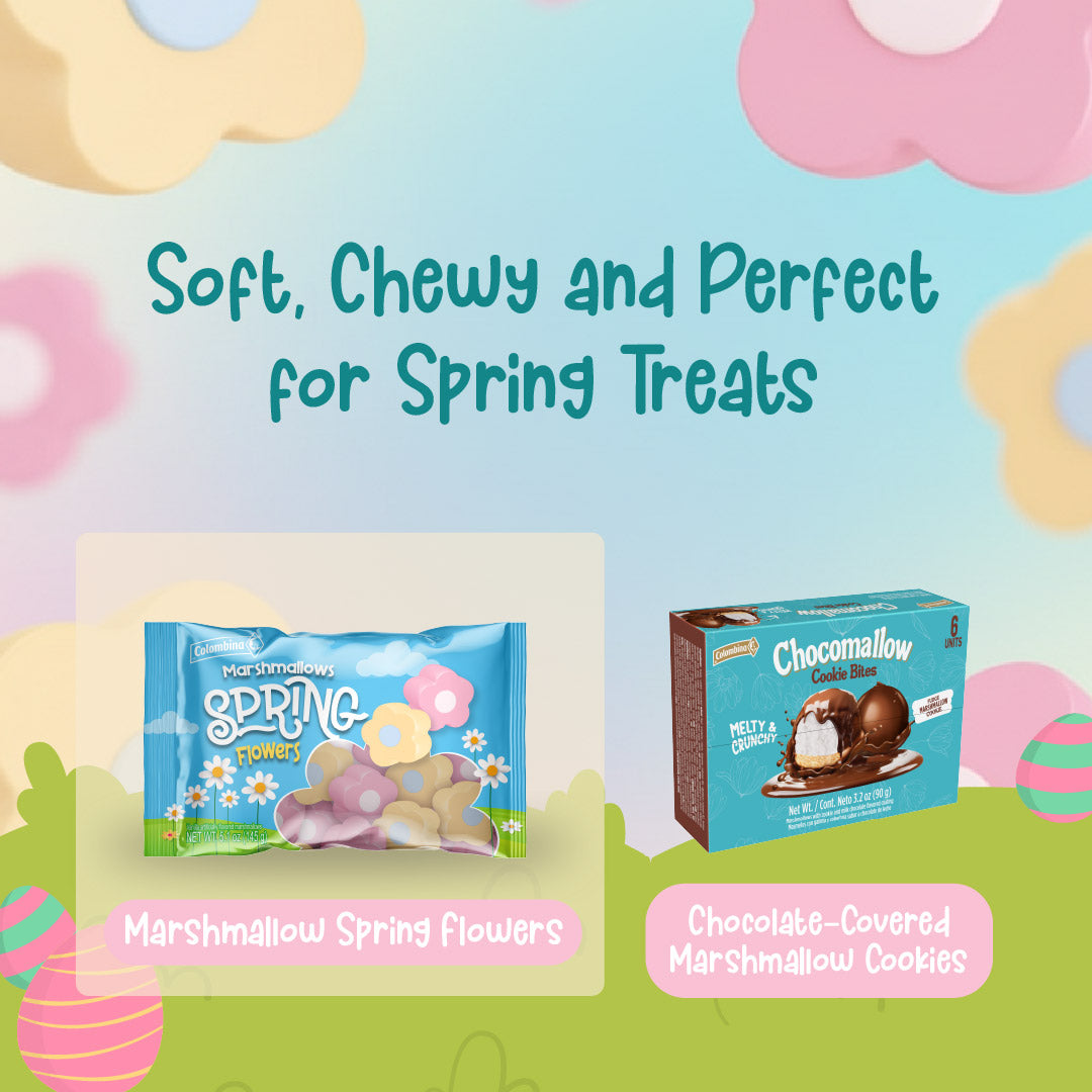 Spring Flower Marshmallows