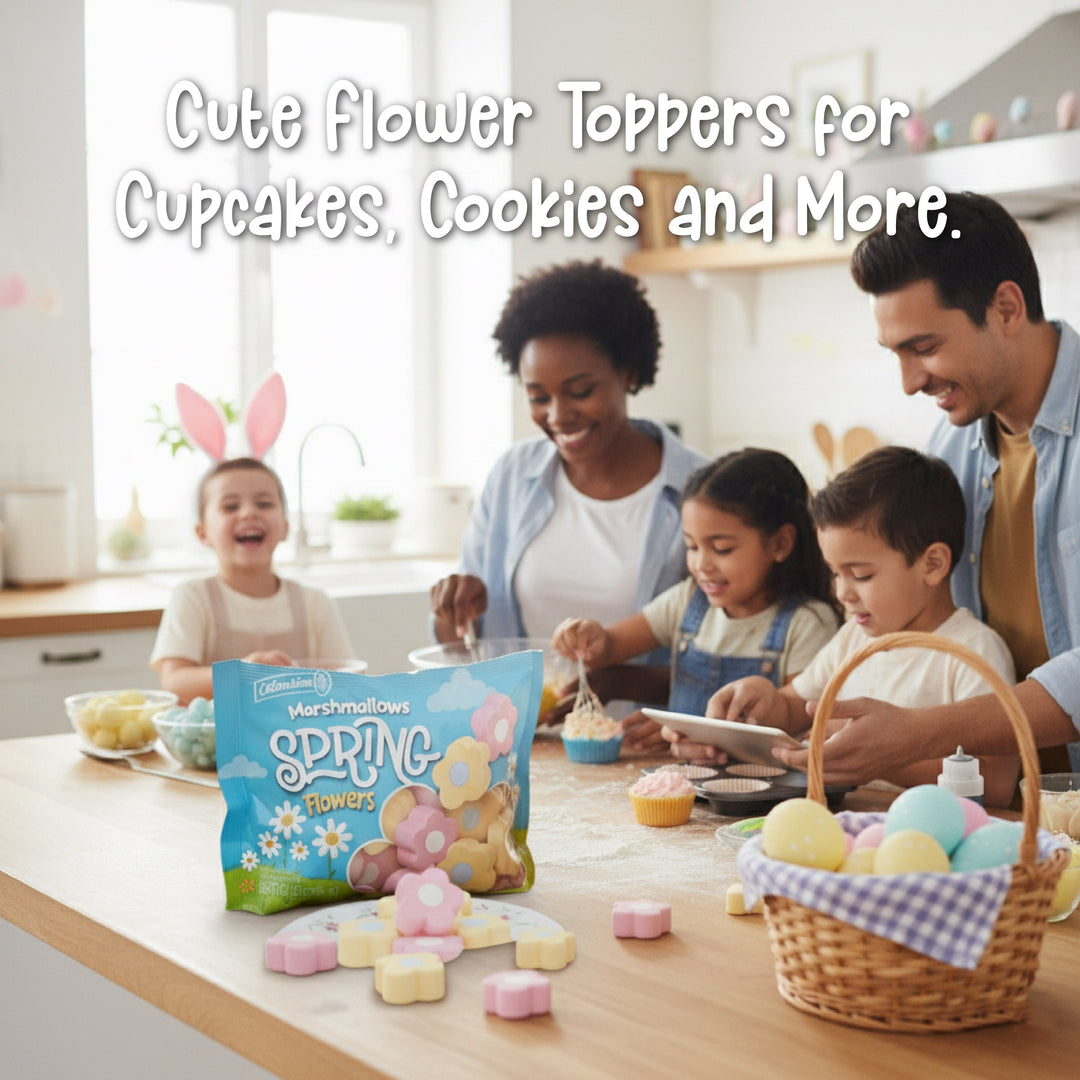 Spring Flower Marshmallows