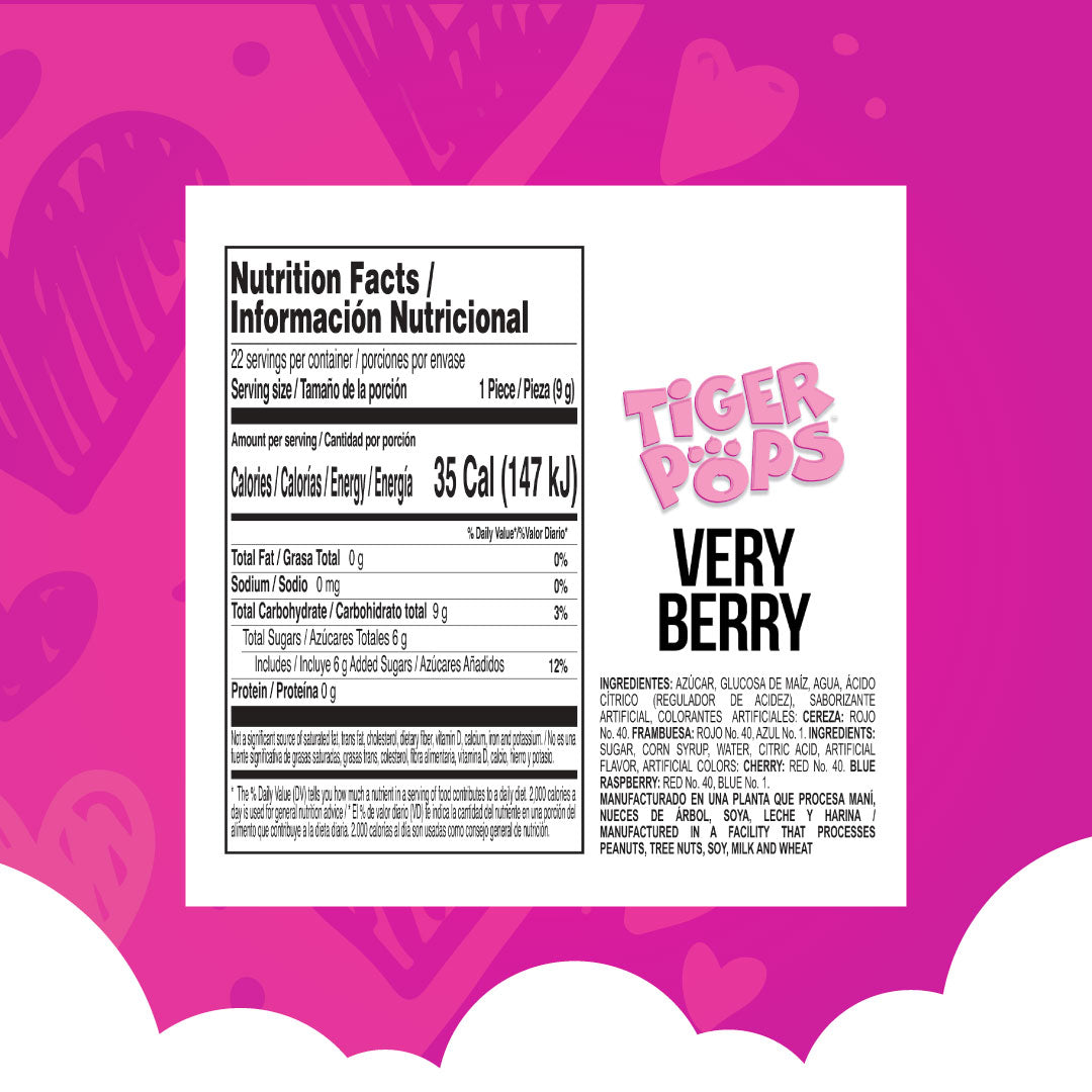 Very Berry Tiger Pops