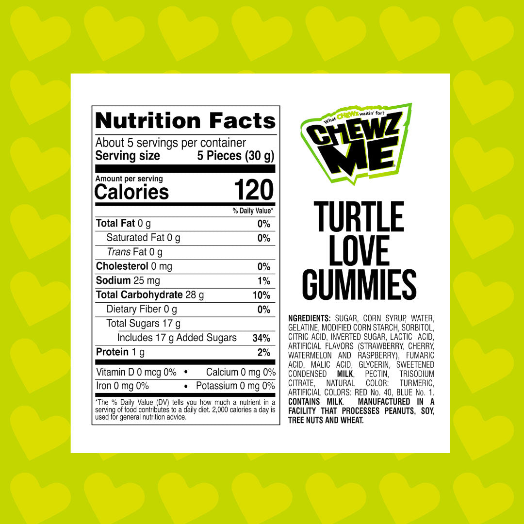 ChewzMe Tangy Turtlz Gummies