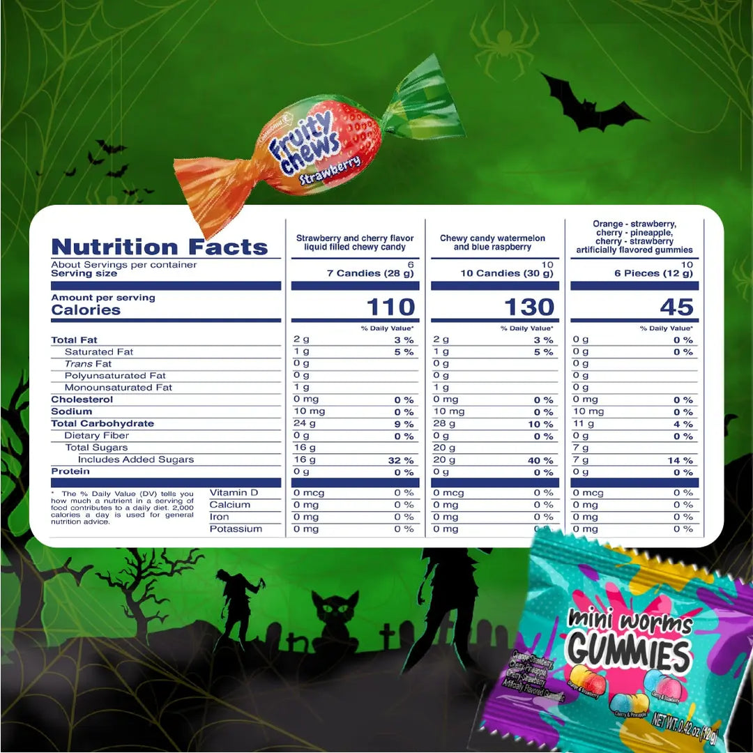 Mixins Chewy & Gummy - Halloween