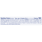 Load image into Gallery viewer, Nutrition facts and ingredients of Brinky Strawberry sandwich cookies 13.97 oz. Includes 12 individually wrapped packs. Made by Colombina. 
