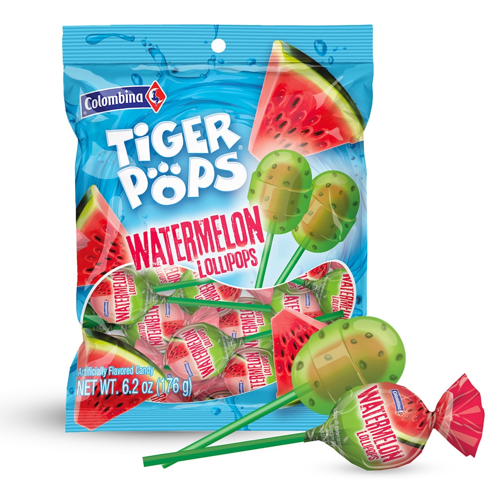 nikotin uhøjtidelig Lingvistik Tiger Pops Watermelon – Colombina