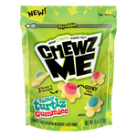 Load image into Gallery viewer, Front package view of ChewzMe Tangy Turtlz Gummies. 8 oz resealable bag. 

